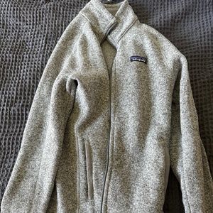 Patagonia Gray Womens Small Fleece Zip Up Jacket